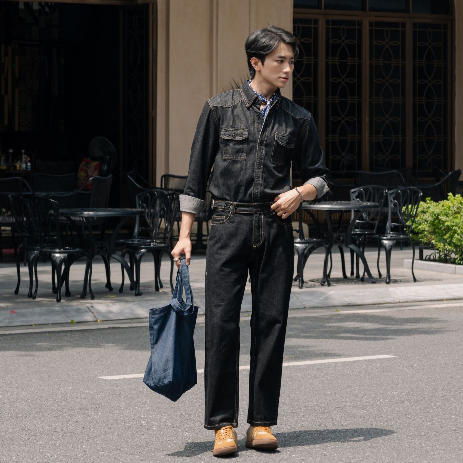 Áo Ryder Regular Denim Shirt